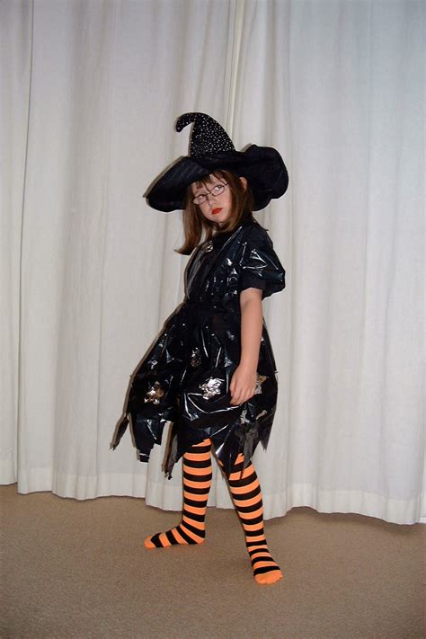 bin bag witch costume